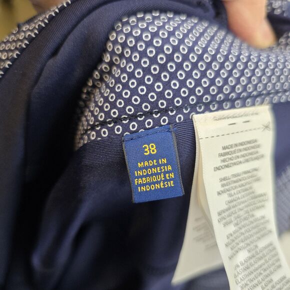 Polo Golf Ralph Lauren Shorts Mens 38 Blue Classic Fit UV Protection Stretch - Picture 11 of 16